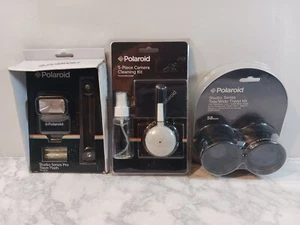 Polaroid Studio Series Tele/Wide Travel Kit 58mm, Pro Slave Flash & Cleaning Kit - Picture 1 of 7