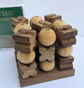 Dannyseo Wood puzzle 3D tic-tac-toe - Picture 1 of 11