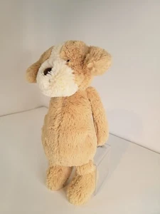 Jellycat Bashful hellbraun creme Welpe Hund braun Plüschtier Stofftier Spielzeug - Bild 1 von 5