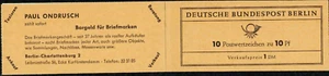 GERMANY(FRG) – 1961-1964–PAUL ONDRUSCH BOOKLET -VF** - Bild 1 von 2