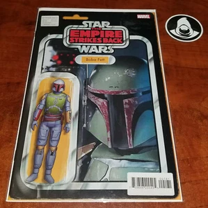 Star Wars War of the Bounty Hunters #1 Action Figure variant (Boba Fett), Marvel - Picture 1 of 3