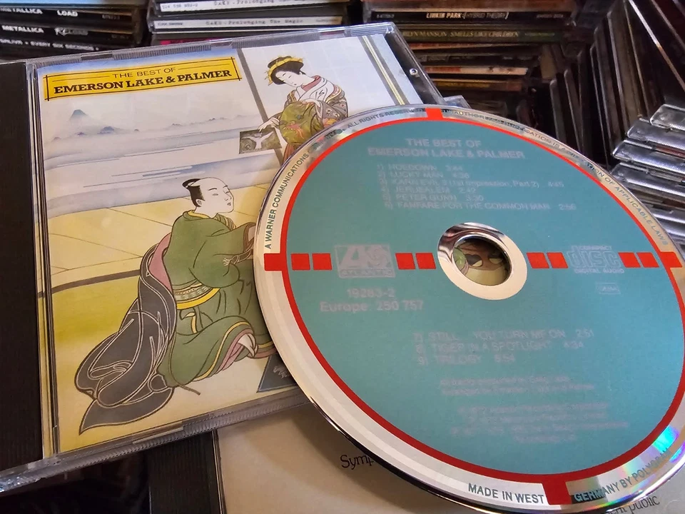 The Best Of Emerson Lake & Palmer целевой компакт-диск Западная Германия - Изображение 1 из 1