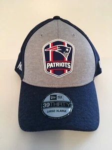 CAPPELLO NUOVO ENGLAND PATRIOTS SIDELINE AWAY DI 39THIRTY - VESTIBILITÀ ELASTICIZZATA - NUOVO - Foto 1 di 7