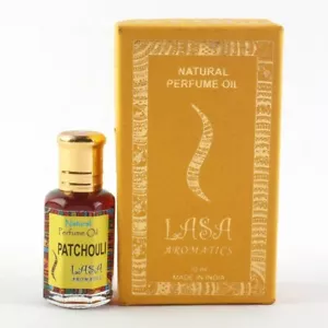 Lasa Aromatics Patchouli Naturparfümöl langlebig Unisex Duft 10 ml - Bild 1 von 5