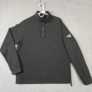 Camisa Greg Norman Para Hombre Talla M Pullover Gris Manga Larga Logo Tiburón - Imagen 1 de 20
