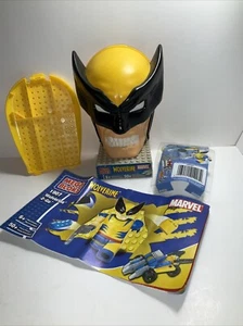 WOLVERINE Head Mega Bloks 1907 MARVEL X-MEN Minifigure 2004 - Picture 1 of 3