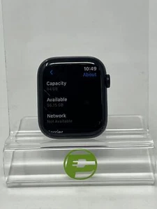 GPS Only Apple Watch Series 9 45MM Black Aluminum Gray Loop Band MRMD3LL/A - Photo 1 sur 12