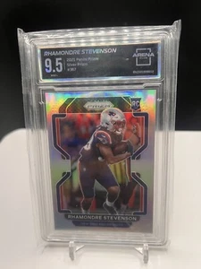 2021 Panini Prizm Silver Prizm RC #367 Rhamondre Stevenson 9.5 Mint+ - Bild 1 von 2