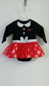 Disney Minnie Mouse Tutu Dress One Piece Size 0 / 3M - Picture 1 of 5
