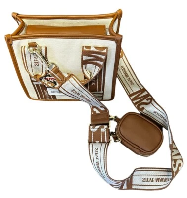 Bolso Bandolera Steve Madden BWEBBER Cartera con Estuche para AirPod Marrón Tostado Tik Tok Foto 1 de 4