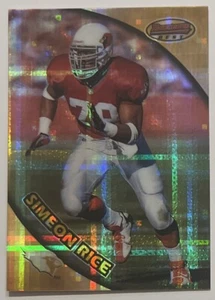 Simeon Rice 1997 Bowman’s Best Atomic Refractor #26 Arizona Cardinals ESE - Picture 1 of 2