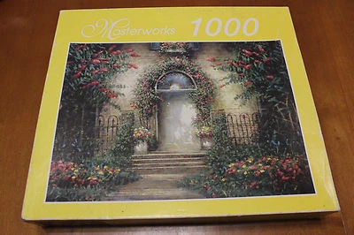 Door Light Jigsaw Puzzle by Masterworks RoseArt 1000 Piece #97393 NEW in Sealed  - Image 1 of 4