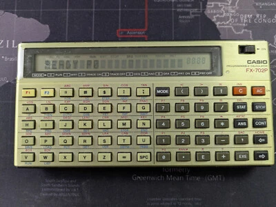 Casio FX-702P in Basic programmierbarer Taschenrechner Vintage Sammler Top - Bild 1 von 4