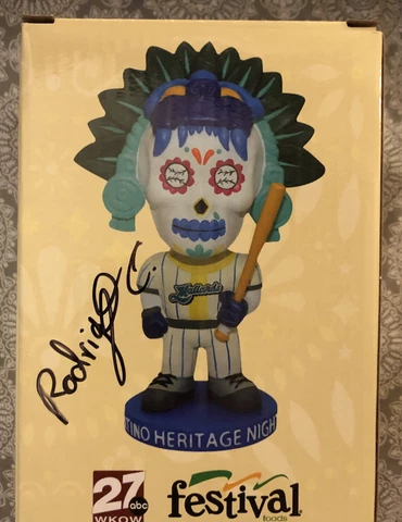 MADISON MALLARDS SUGAR SKULL SGA BOBBLEHEAD   BOBBLEHEAD DESIGNER/ARTIST SIGNED Cover