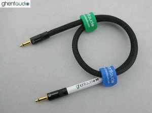 D12 (0.3m 1ft) --- 3.5mm TS Mono (Male to Male) OFC HIFI Audio Cable ghentaudio - Picture 1 of 3