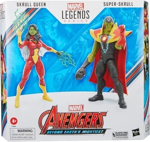 Marvel Legends Avengers Actionfigur Skrull Queen Super Skrull Set - Bild 1 von 2