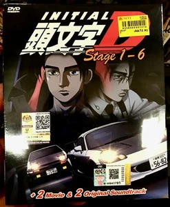 INITIAL D Collection (Stage 1 - 6 + 2 Movie + 2 Original Soundtrack) ~All Region - Imagen 1 de 6