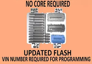 2006 TRAILBLAZER ENGINE COMPUTER 12596679 FITS 5.3L AND 6.0L VIN PROGRAMMED - Picture 1 of 2