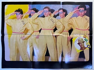 DEVO "Q: Are We Not Men..." ORIGINAL 1978 US PROMO POSTER 23" x 31" Warner Bros. - Picture 1 of 5