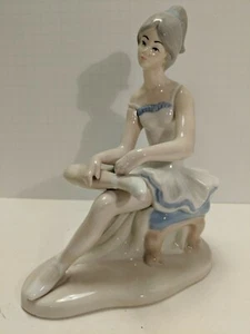 Sanbo Valencia Spain Vintage Rare Porcelain Figurine Ballerina  - Picture 1 of 7
