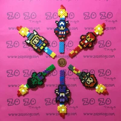 Velas de cumpleaños The Avengers Pixel Foto 1 de 4