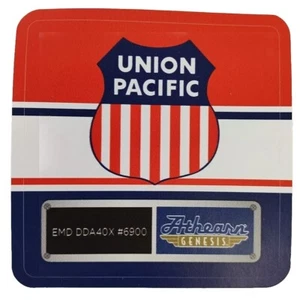 3" Union Pacific Logo Eisenbahn Eisenbahn Zug Aufkleber Abziehbild EMD 6900 Genesis Geschenk - Bild 1 von 10