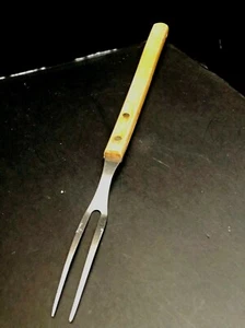16" BBQ Grill Barbecue Metal & Wood Fork Nice Condition! - Picture 1 of 1