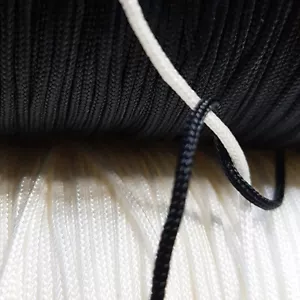 5 MÈTRES de CORDON POLYESTER NOUAGE SHAMBALLAH etc - 1,5 mm d'épaisseur - Foto 1 di 8
