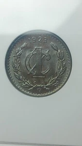 1923 Mo Mexico 1 Centavo NGC MS66 BN Brown Pop 3/0 in BN                    2691 - Picture 1 of 5