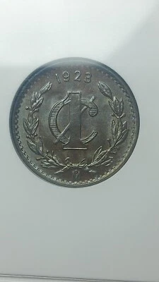 1923 Mo Mexico 1 Centavo NGC MS66 BN Brown                                  2691 - Image 1 of 4