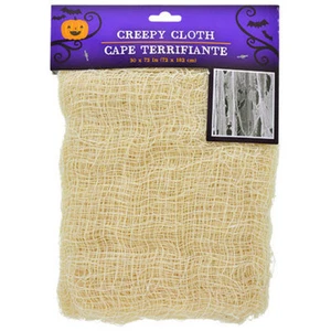 New HALLOWEEN Scary Zombie Creepy Cloth (30 x 72 inches) Beige  - Picture 1 of 2
