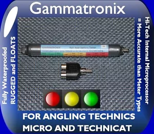 INDICATORE BATTERIA LED BAITBOAT CONTATORE PER ANGLING TECHNICS MICRO E TECHNICAT - Foto 1 di 1