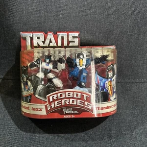 Hasbro Transformers Robot Heroes: Autobot Jazz & Thundercracker Action Figure - Picture 1 of 8