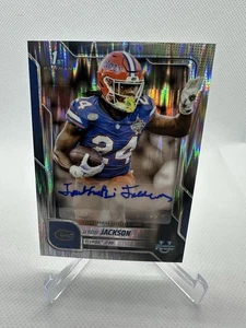 Ja'Kobi Jackson 2025 Bowman Chrome U Prospect Auto Stealth Refractor Florida KG - Imagen 1 de 3