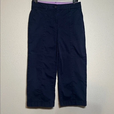 Boden Women's Chino Capri Pants Navy Blue size US 6P - Image 1 of 4