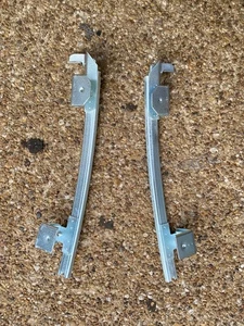 Original Camaro Firebird 1967 Door Glass window mounting track Pair Left Right - Picture 1 of 2