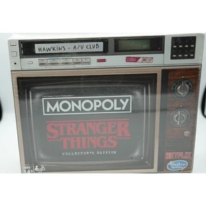 Monopoly Stranger Things Collector’s Edition Netflix Hasbro Gaming New Sealed - Picture 1 of 4
