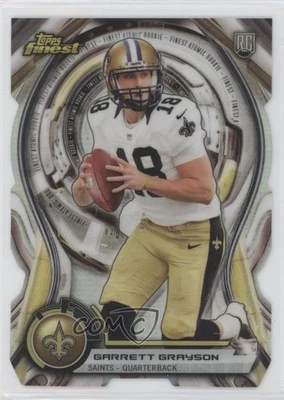 2015 Topps Finest Atomic Refractor Rookie Die-Cuts Garrett Grayson #ARDC-GG RC - Image 1 of 2