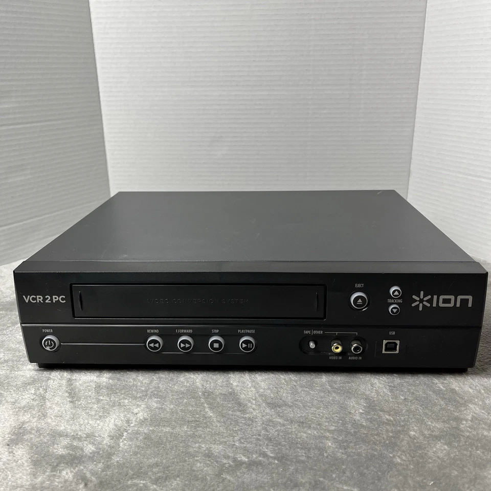 VCR Recorder Ion 2 PC Digital Transfer Burn Copy VHS Tapes To Computer UNTESTED - Image 1 of 4