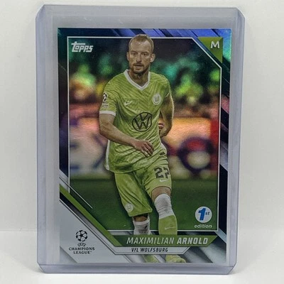 2021-22 Topps 1st Edition Maximilian Arnold Black Foil /10 - Image 1 of 2