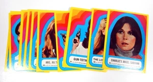 Juego de 3 tarjetas adhesivas Topps Charlie's Angels 1977 (11) casi nuevo/como nuevo - Imagen 1 de 1