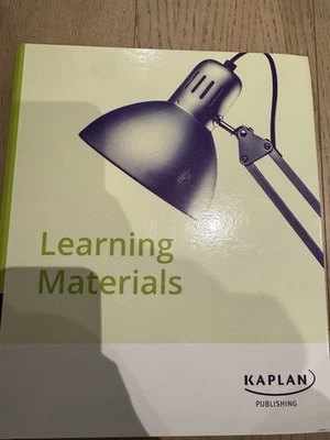 ACCA ATX-UK FA24 Learning Materials-integrated Workbook From Kaplan - Image 1 of 4