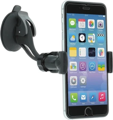 Universal Car Mobile Phone Holder Sat Nav Gps Pda Locking Suction Mount Sumex - Image 1 of 2