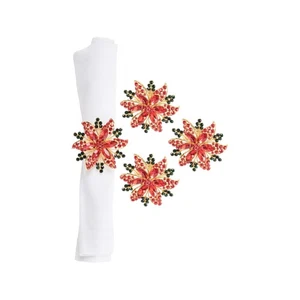 Juego de 4 anillos de servilleta de pascua - Imagen 1 de 3