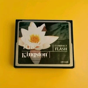 KINGSTON 1GB COMPACT FLASH MEMORY CARD - UK SELLER - Picture 1 of 1
