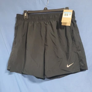 Nike Men’s Challenger Brief-Lined Running Shorts 5" Length Black DV9359 084 Sz M - Picture 1 of 9