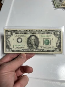 1963 $100 Star Note ⭐️  Low serial # 36,135 - Picture 1 of 4