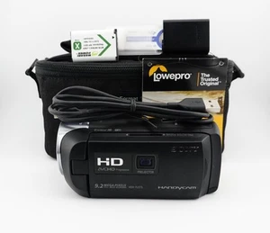 Sony Handycam HDR-PJ275 Black 9.2 MP 54x Digital Zoom HD Projector Camcorder - Picture 1 of 9