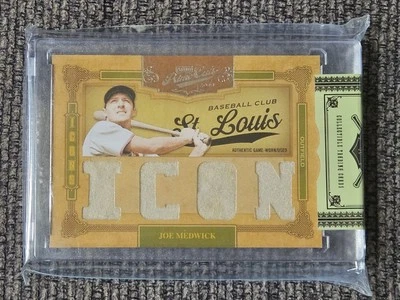 2008 Prime Cuts ICONS Joe Medwick Quad Jersey Relic /25 St. Louis Cardinals HOF - Image 1 of 4
