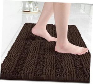 Bathroom Rug Mat 24 x 17, Non Slip and Super Absorbent Bath Mat,Machine - Picture 1 of 7